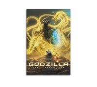 nzzmy Godzilla The Planet Eater Poster Vintage Art Cover Room Decor Aesthetic Bedroom Decor Canvas Posters For Bedroom 12x18inch(30x45cm) Unframe-style