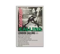 nzzmy London Calling Poster Vintage Art Cover Room Decor Aesthetic Bedroom Decor Canvas Posters For Bedroom 16x24inch(40x60cm) Unframe-style