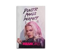 nzzmy Mean Girls Poster Vintage Art Cover Room Decor Aesthetic Bedroom Decor Canvas Posters For Bedroom 12x18inch(30x45cm) Unframe-style