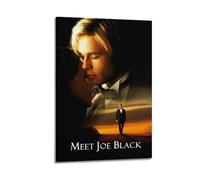 nzzmy Meet Joe Black Poster Vintage Art Cover Room Decor Aesthetic Bedroom Decor Canvas Posters For Bedroom 16x24inch(40x60cm) Frame-style