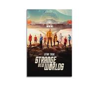 nzzmy Star Trek Strange New Worlds Poster Vintage Art Cover Room Decor Aesthetic Bedroom Decor Canvas Posters For Bedroom 20x30inch(50x75cm) Unframe-style