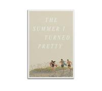nzzmy The Summer I Turned Pretty Poster Vintage Art Cover Room Decor Aesthetic Bedroom Decor Canvas Posters For Bedroom 08x12inch(20x30cm) Unframe-style