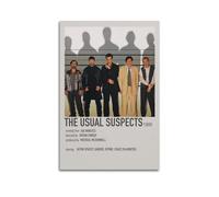 nzzmy The Usual Suspects Poster Vintage Art Cover Room Decor Aesthetic Bedroom Decor Canvas Posters For Bedroom 16x24inch(40x60cm) Unframe-style