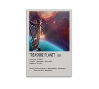 nzzmy Treasure Planet Poster Vintage Art Cover Room Decor Aesthetic Bedroom Decor Canvas Posters For Bedroom 16x24inch(40x60cm) Unframe-style