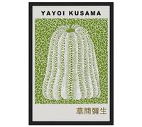nzzmy Yayoi Kusama Poster Vintage Art Cover Room Decor Aesthetic Bedroom Decor Canvas Posters For Bedroom 08x12inch(20x30cm) Style