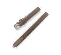 NZZXTO Replacement Leather Watch Band for Bering OBAKU Victoriao Hyde Unisex Watch with Screw 10mm (hole spacing 5MM) （brown