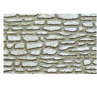 O/1/HO Quarry Stone Wall 50 x 25cm (2)