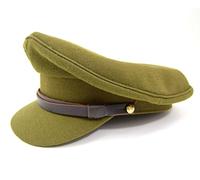 O.A British Army 1940s Khaki WW2 Peak Cap (58cm)