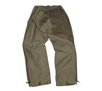O.A German Army Fleece Lined Waterproof Heavy Duty Trousers Dark Olive, One Size