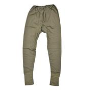 O.A Olive Green Thermal Long Johns for Men - Warm Winter Base Layer Bottoms | Breathable Outdoor Thermal Underwear for Hiking, Camping, Workwear & Cold Weather Use