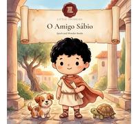 O Amigo Sábio: Uma Historia Estoica de Seneca para Criancas de 4 a 8 Anos | Livro de Colorir com Citacoes Reais das Cartas a Lucilio | Book 3 | Portuguese edition (Little Thinkers)