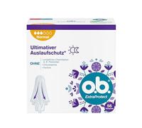 o.b. ExtraProtect Normal (Pack of 56), Tampons for Medium/Stronger Days, Dynamic Fit Technology & Extra Protective Wings for up to 100% Leakage Protection During The Period