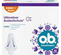 o.b. ExtraProtect Super Tampons for Heavy Days with Dynamic Fit Technology & ...