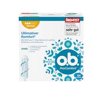 o.b. ProComfort Normal Tampon for Medium to Stronger Days, Ultimate Comfort* and Reliable Protection, Pack of 64