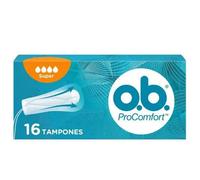 o.b. ProComfort Super Tampons with Dynamic Fit Technology 16 Count - Pack of 2 (32 Total Units)