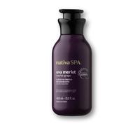 O Boticário Nativa Spa Anti-Ageing Body Lotion, Merlot Grape, 400ml, with Quinoa Oil and Grape Seed Oil, Collagen-Boosting, Fast-Absorbing, 97% Natural Ingredients