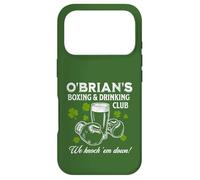 O’Brian’s Boxing & Drinking Club Design - Funny Irish Case for iPhone 17 Pro