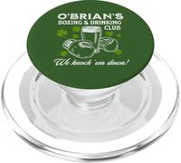 O’Brian’s Boxing & Drinking Club Design - Funny Irish PopSockets PopGrip for MagSafe