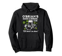 O’Brian’s Boxing & Drinking Club Design - Funny Irish Pullover Hoodie