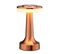 O’Bright Portable LED Table Lamp with Touch Sensor, 3-Levels Brightness, Rechargeable Battery Up to 48 Hours Usage, Night Light for Kids Nursery, Nightstand Lamp, Bedside Lamp (Rose Gold)