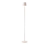 O’Bright Sandy- Cordless LED Floor Lamp for Outdoor/Indoor, Rechargeable, Water Resistant, Dimmable, Carry Light, Adjustable Height Stand Lamp for Patio, Living Room, Bedside, Table Night Lamp, White