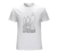 O Captain My Captain Mens Unisex T-Shirt Graphic Print Top White Tee S