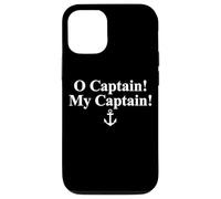 O CAPTAIN! MY CAPTAIN! WALT WHITMAN POEM QUOTE ANCHOR Case for iPhone 12/12 Pro