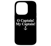 O CAPTAIN! MY CAPTAIN! WALT WHITMAN POEM QUOTE ANCHOR Case for iPhone 14 Pro