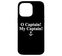 O CAPTAIN! MY CAPTAIN! WALT WHITMAN POEM QUOTE ANCHOR Case for iPhone 14 Pro Max