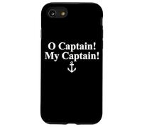 O CAPTAIN! MY CAPTAIN! WALT WHITMAN POEM QUOTE ANCHOR Case for iPhone SE (2020) / 7 / 8