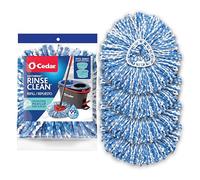 O-Cedar EasyWring RinseClean Refill 4-Pack, Blue, 4 Count