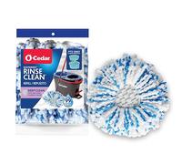 O-Cedar Mop Refill, Microfiber, White, Pack of 1