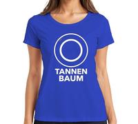 O Christmas Tree Christmas Decoration Christmas Song Choir Singer Women's T-Shirt, blue, 3XL