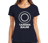 O Christmas Tree Christmas Decoration Christmas Song Choir Singer Women's T-Shirt, navy, XL