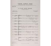 O clap your hands: Vocal score (Tudor Church Music)