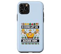 O Come Let Us Adore Him Baby Jesus Nativity Christmas Case for iPhone 11 Pro