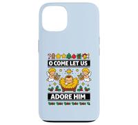 O Come Let Us Adore Him Baby Jesus Nativity Christmas Case for iPhone 13