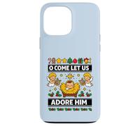 O Come Let Us Adore Him Baby Jesus Nativity Christmas Case for iPhone 13 Pro Max
