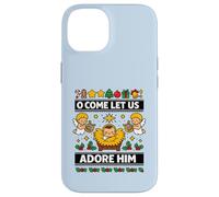 O Come Let Us Adore Him Baby Jesus Nativity Christmas Case for iPhone 14