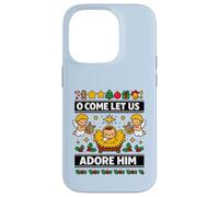 O Come Let Us Adore Him Baby Jesus Nativity Christmas Case for iPhone 14 Pro