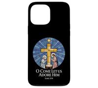 O Come Let Us Adore Him Luke 2:14 Nativity Case for iPhone 13 Pro Max