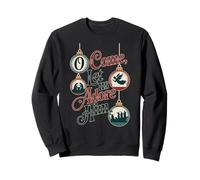 O Come, Let Us Adore Him Nativity Christmas Sweatshirt