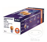 O compatible with SRAM halogen bulb 24V 21W BAU15S TRUCKSTAR PRO (10UD)