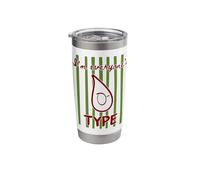 O- Everyones Type, Funny Blood Donor Stainless Steel Insulated Tumbler