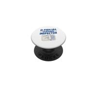 O-Fish-Ial Sardines Inspector - Tinned Fish PopSockets Adhesive PopGrip