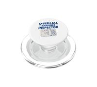 O-Fish-Ial Sardines Inspector - Tinned Fish PopSockets PopGrip for MagSafe