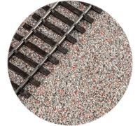 O Gauge Model Railway Track Ballast - Pink Grey Granite | 1kg | Model Railway Scenery Material