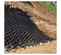 o Grid, Grass Paver Mesh for Retaining Walls, Gravel Stabilizer Grids, Honeycomb Paving Grid for Pathways & Landscaping, 4x5m (13.12x16.4ft)