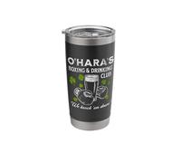 O’Hara’s Boxing & Drinking Club Design - Irish Humor Stainless Steel Insulated Tumbler