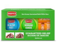 O'Keeffe's Skincare Gift Pack - Working Hands 96g, Healthy Feet 91g and Lip Repair 4.2g